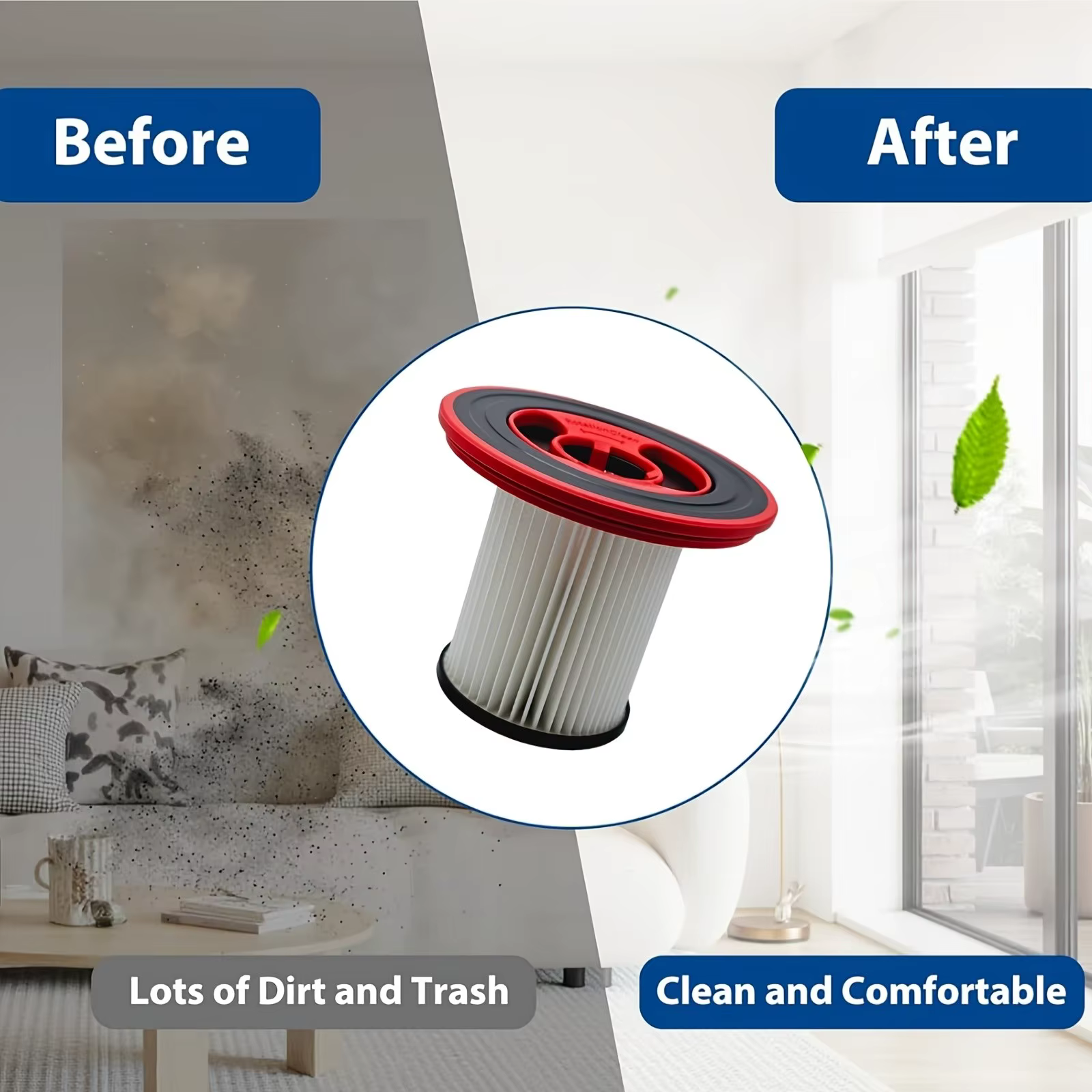 Filtre de remplacement RotationClean pour aspirateur sans fil Bosch Unlimited Series 7