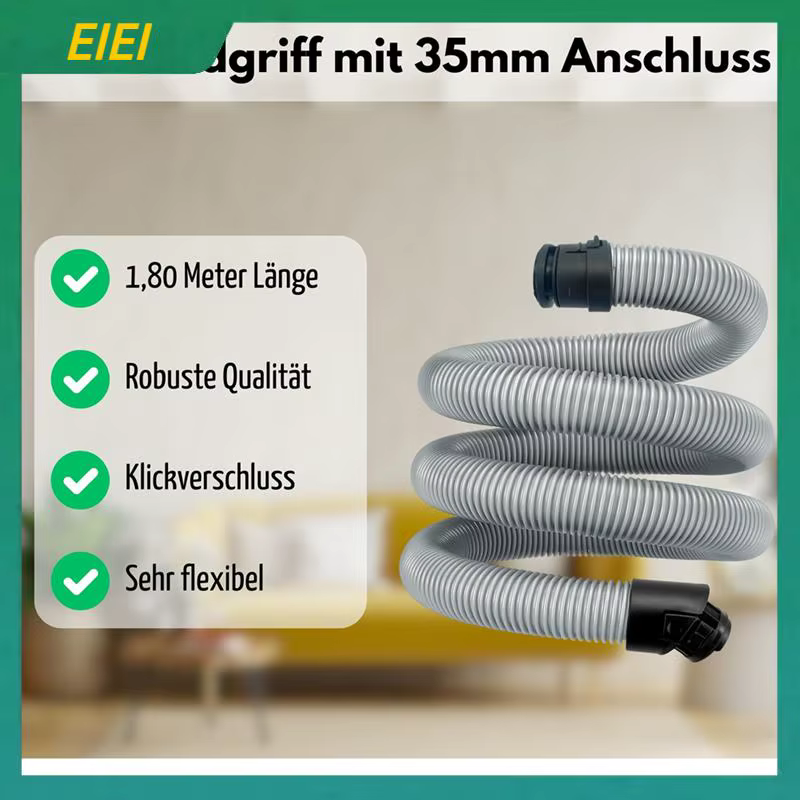 Tuyau d'aspirateur EIEI compatible pour S8 S8000 C3 complet et C3 Compact. Pièces de rechange pour norme 1