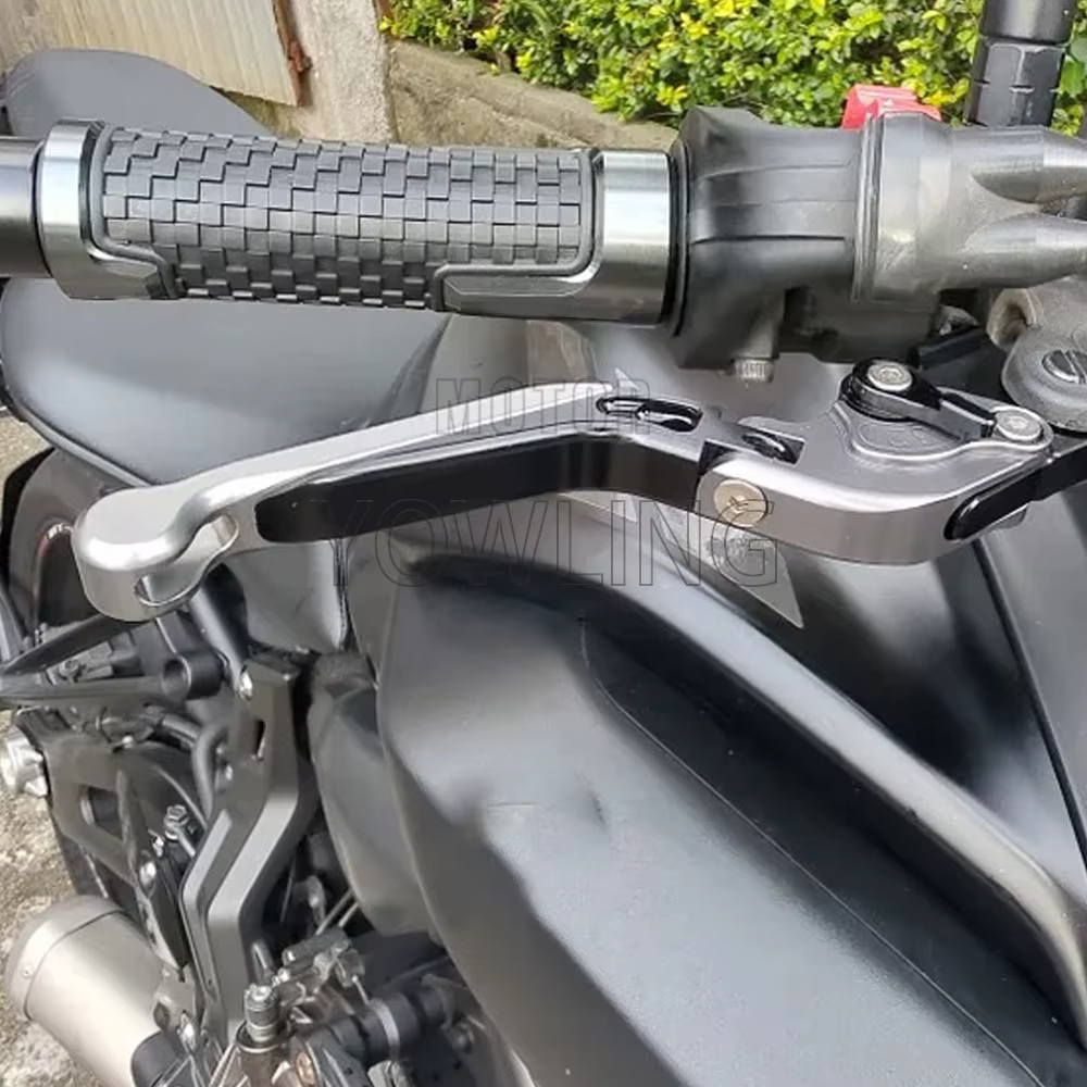 Pour KAWASAKI ZX6R ZX-6R 2019 2020 2021 2022 2023 2024 2025 accessoires de moto levier d'embrayage de frein pliant ZX 6R leviers de poignée