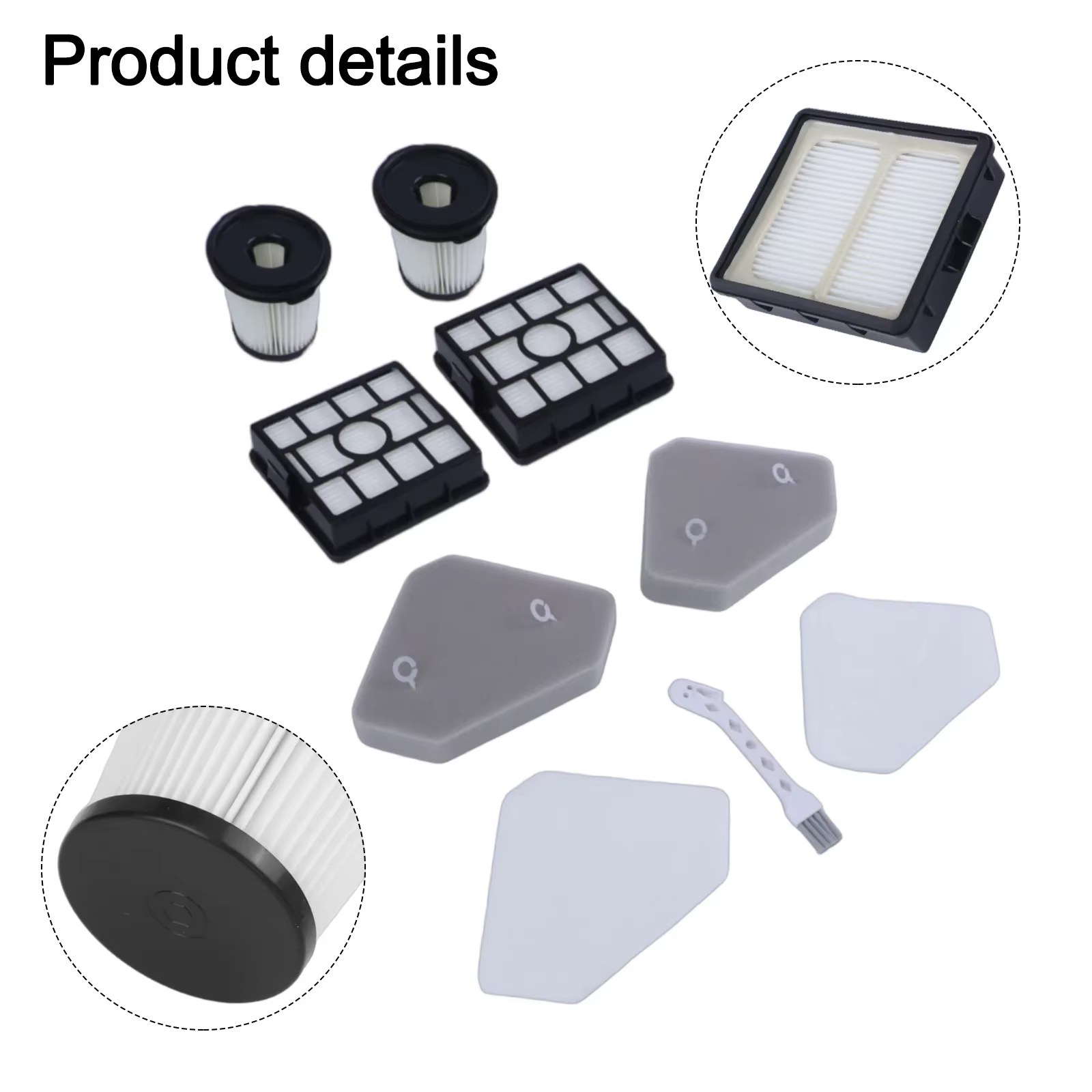Kit de filtres pour aspirateur sans fil Shark BU3523 BU3521 BU3120