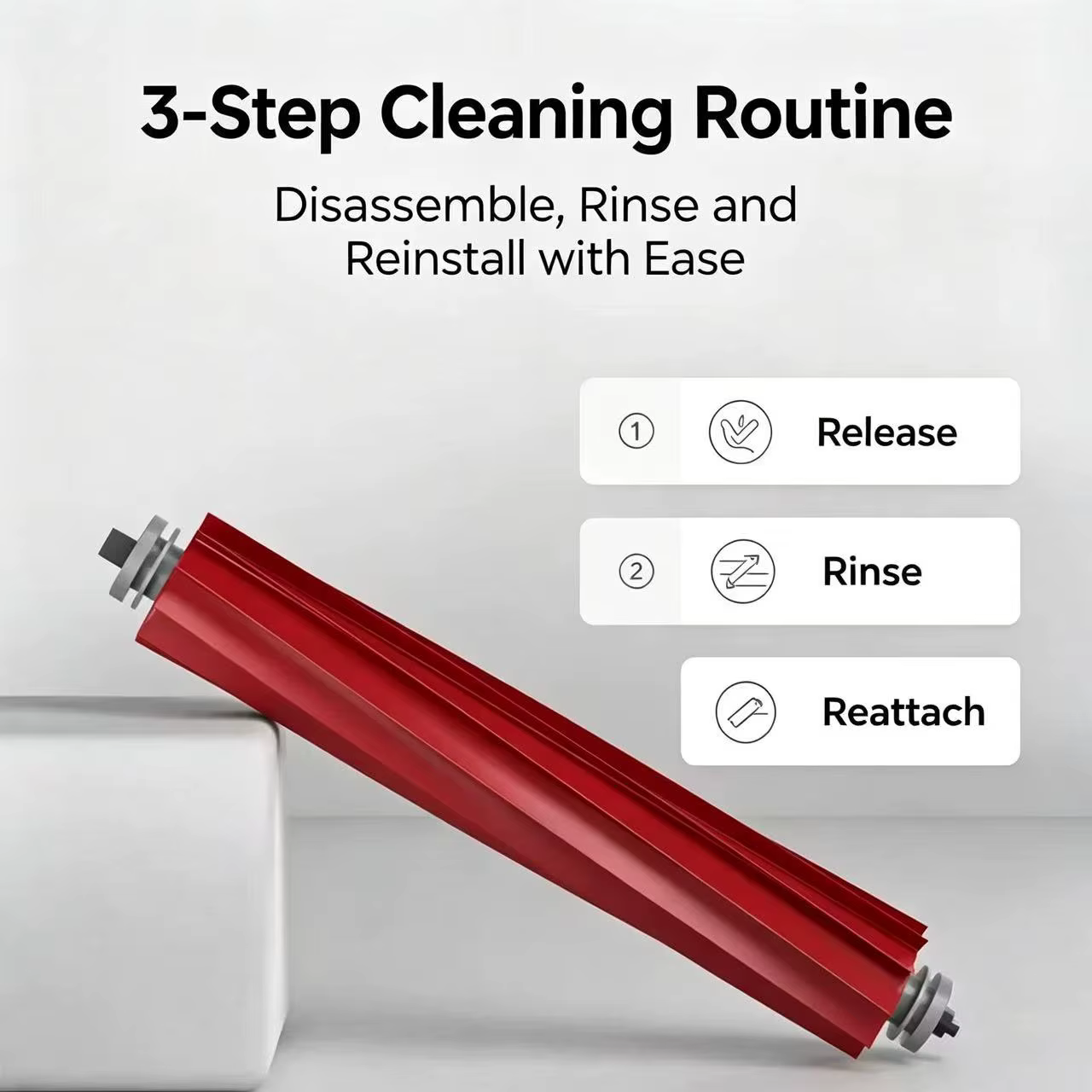 Roborock S7 S7Max T7S Plus S7MaxV Ultra Q Revo Q Revo MaxV Q Revo S Accessoires de remplacement pour brosse rotative d'aspirateur robot