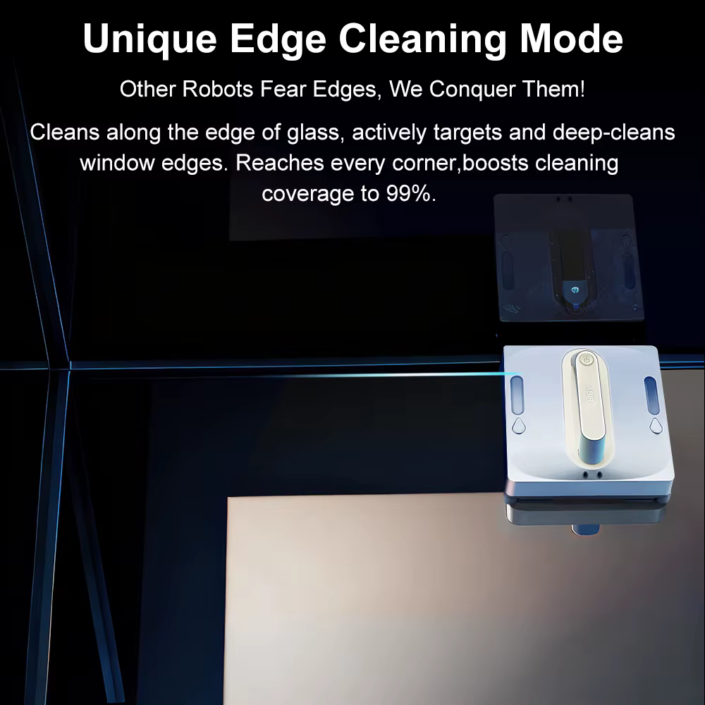 Robots nettoyeurs de vitres ABIR WD9 avec pulvérisation d'eau 4 directions