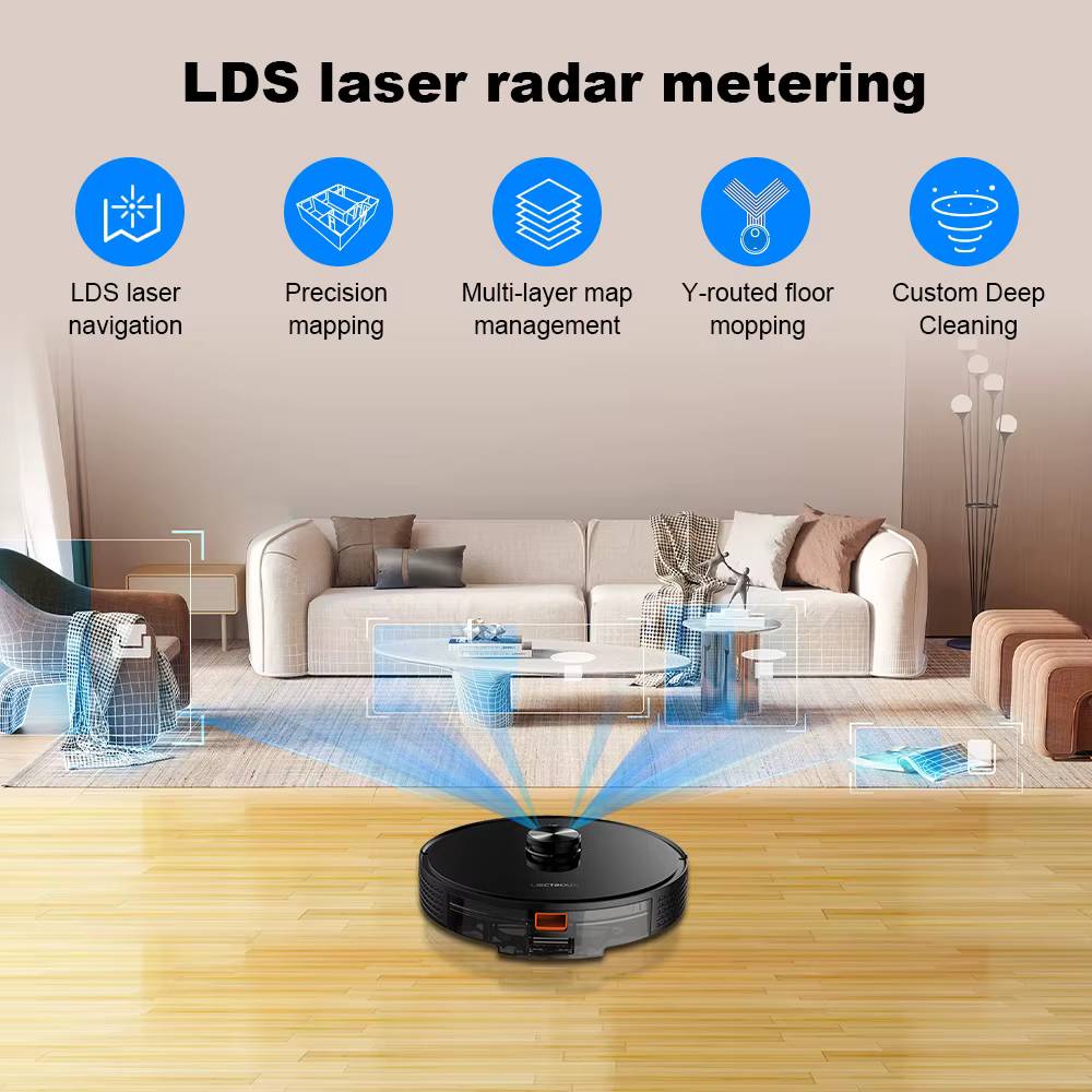 (Code:AETH15) Liectroux X6 LDS Aspirateur Robot