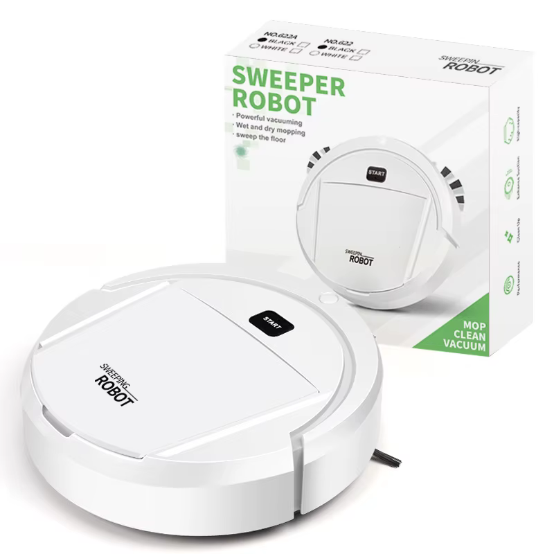 Nouveau Robot aspirateur automatique balayage Intelligent Machine de nettoyage sec et humide charge aspirateur Intelligent pour la maison
