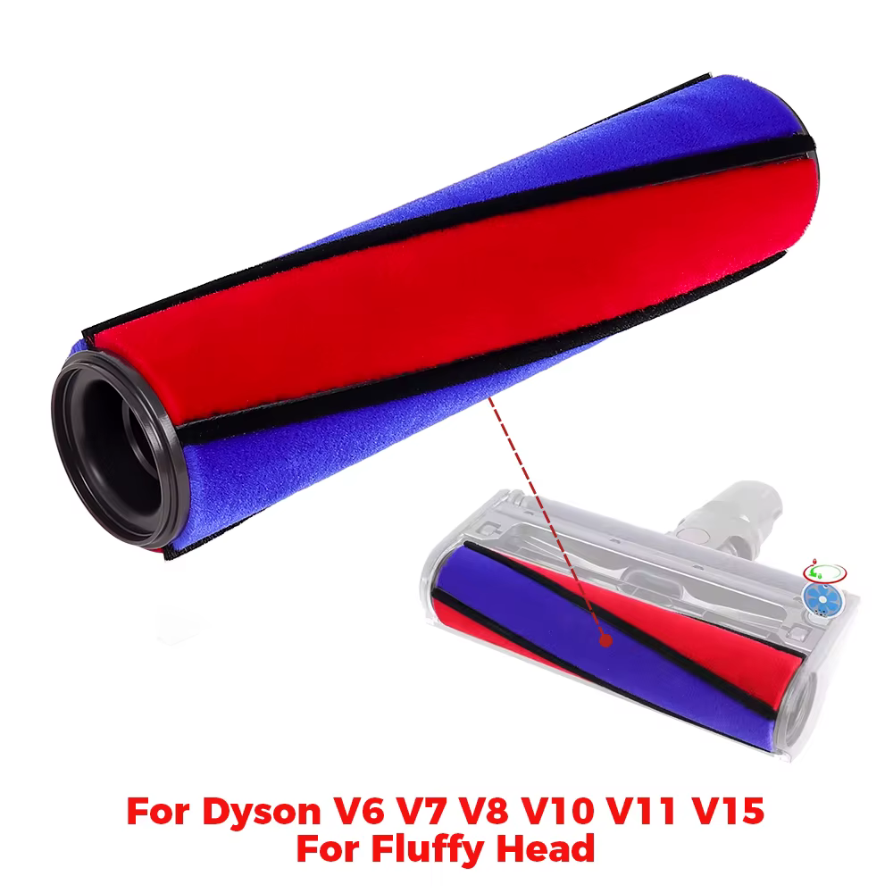 Brosse à rouleau souple
