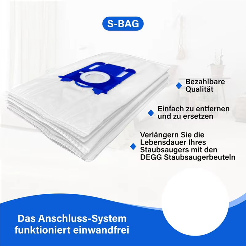 Sacs d'aspirateur B89B-paquet de 20 adaptés aux modèles AEG et Electrolux-pièces de rechange S-BAG