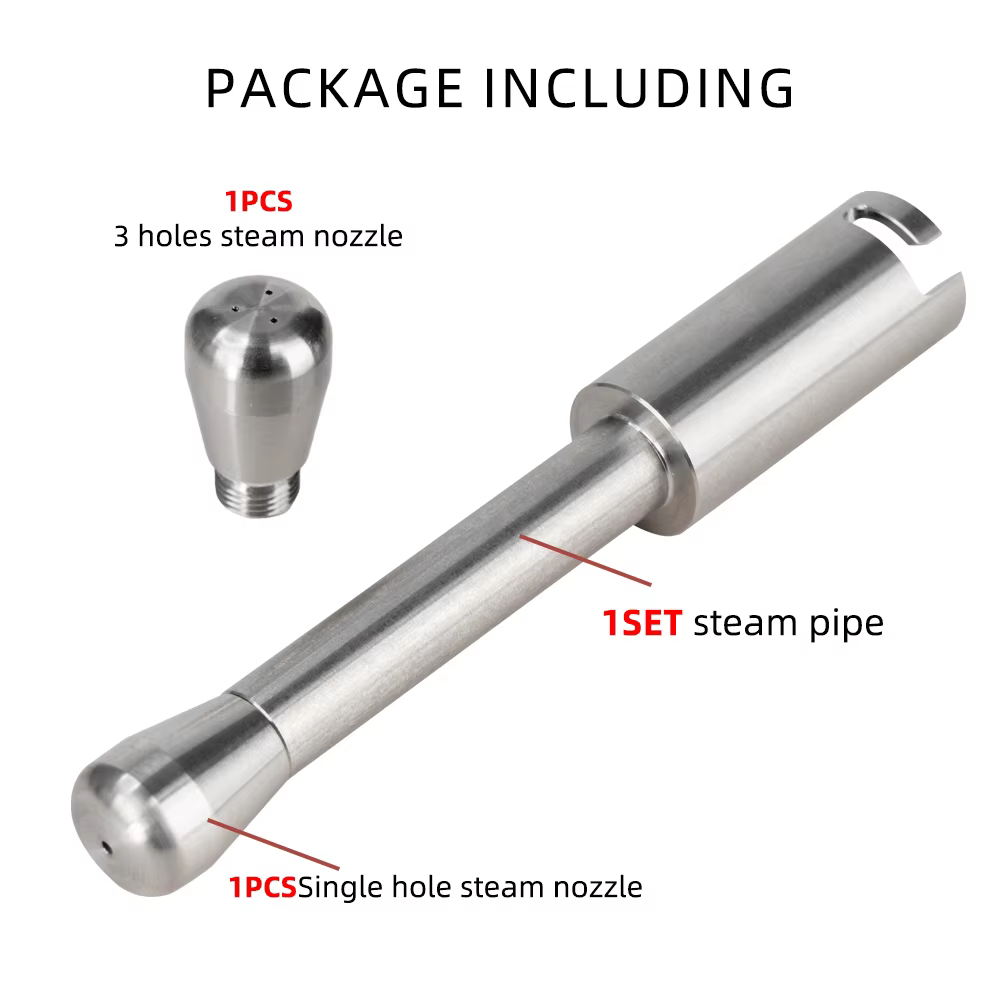 Baguette de buse de vapeur en acier inoxydable