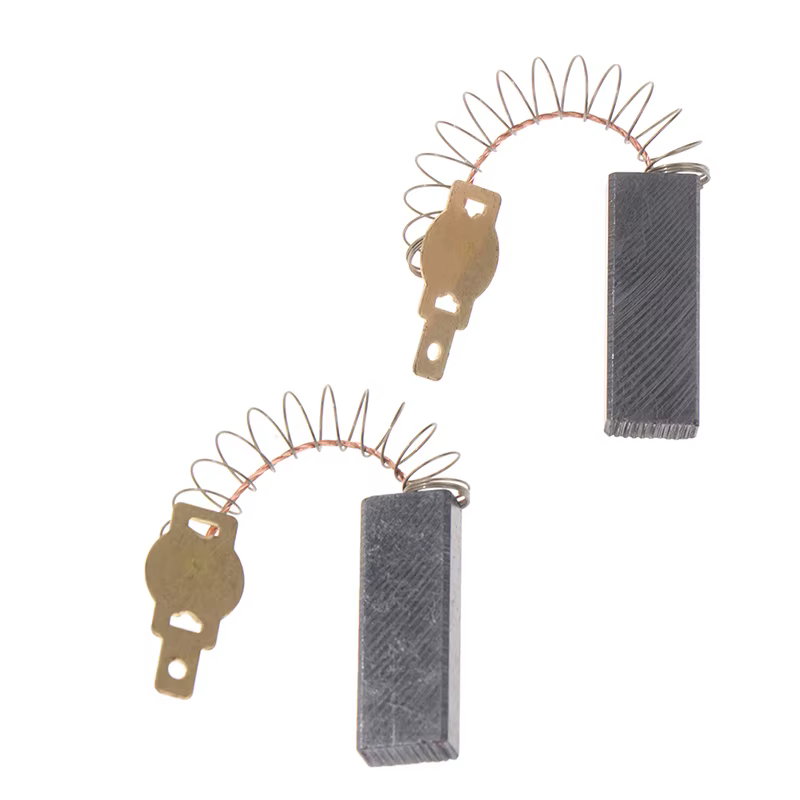 Brosses en carbone pour collecteur de poussière
