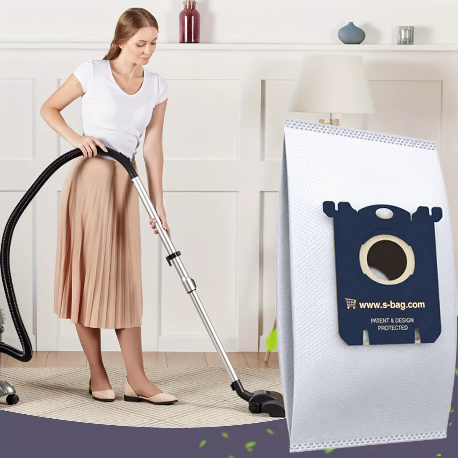 10 sacs pour aspirateur AEG GR201 VX4 VX6