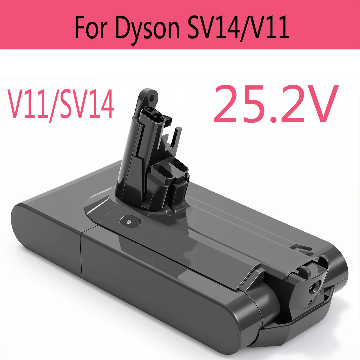 Pour Dyson V11 25.2V 12800mAh SV14 Lithium Li-ion aspirateur batterie Rechargeable absolu V11 Animal