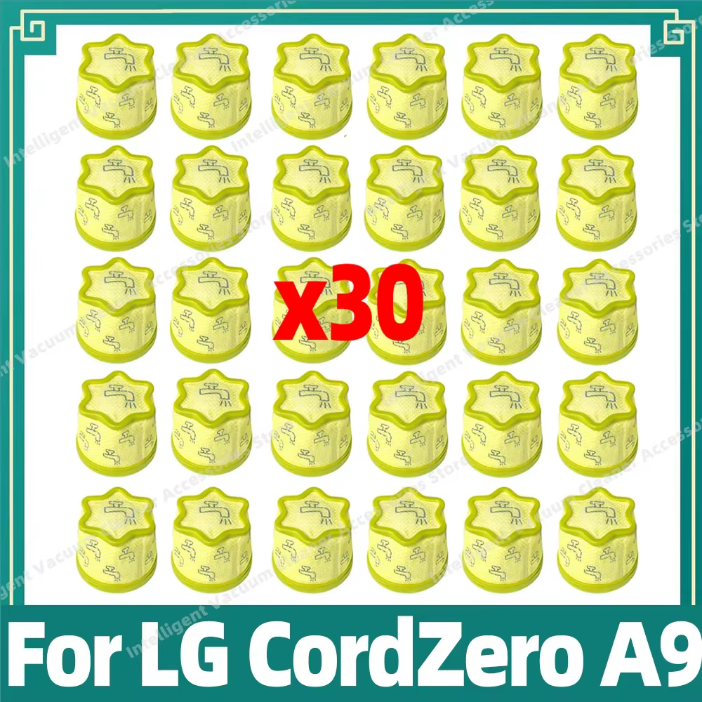 Compatible avec l'aspirateur LG CordZero A9 A958VA A958SA A958IA A938SA A9K Master / Extra A907GMS A905RM A906SM - Pré-filtre
