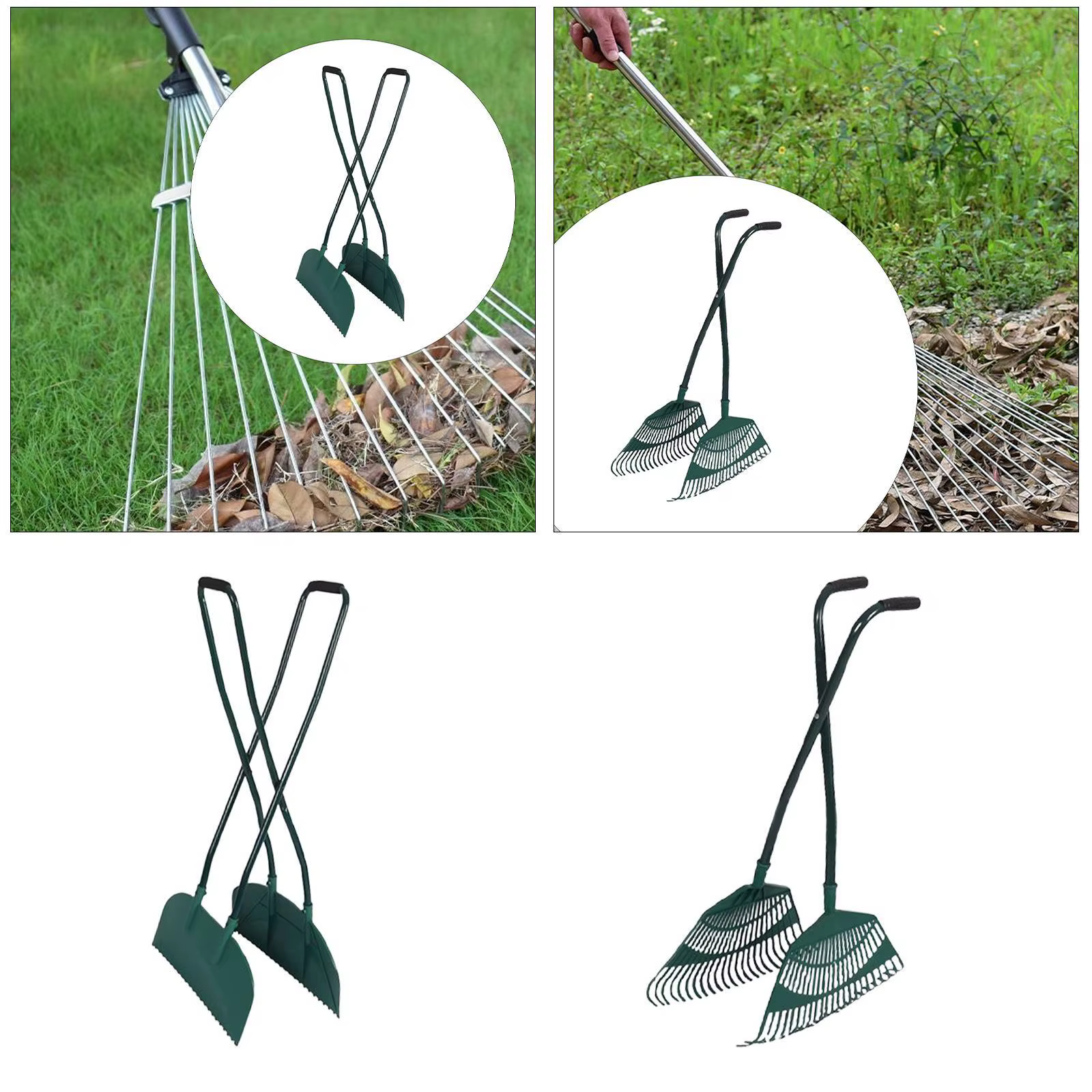 Pince à feuilles pratique et facile à utiliser pour le nettoyage de la pelouse, collecteur de feuilles
