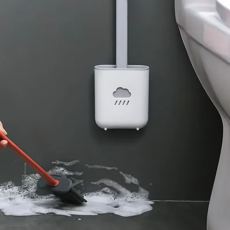 Brosse de toilette en Silicone