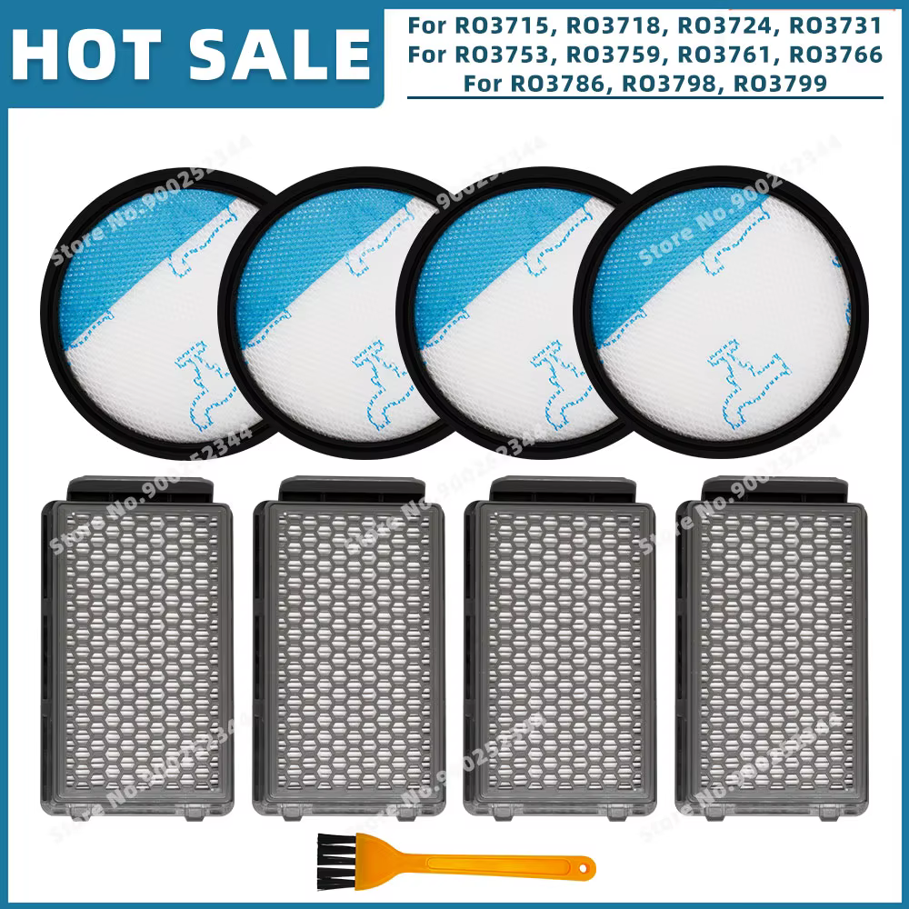 Filtre Hepa Compatible pour Rowenta Compact Power Cyclonic RO3718 RO3724 RO3731 RO3753 RO3786 RO3798