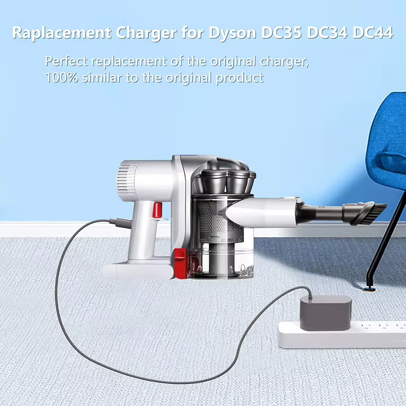 Chargeur d'aspirateur 16.75V/24.35V 0,348a, pour Dyson DC30 DC31 DC34 DC35 DC44 DC45 DC56 DC57, adaptateurs d'alimentation 7.4x5.0mm