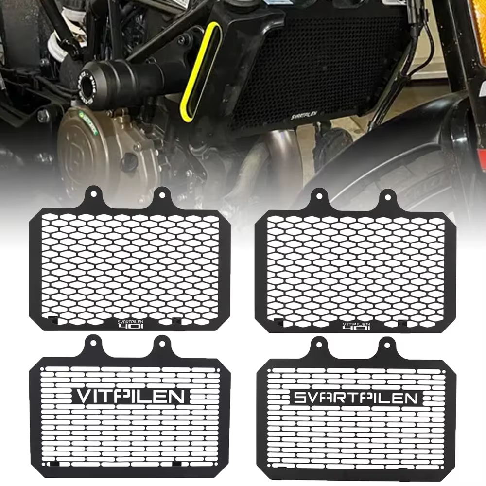 Accessoires de motos pour Svartpilen Vitpilen 401 Vitpilen401 2018 - 2023 2022 2021 2020, couvercle de protection de calandre