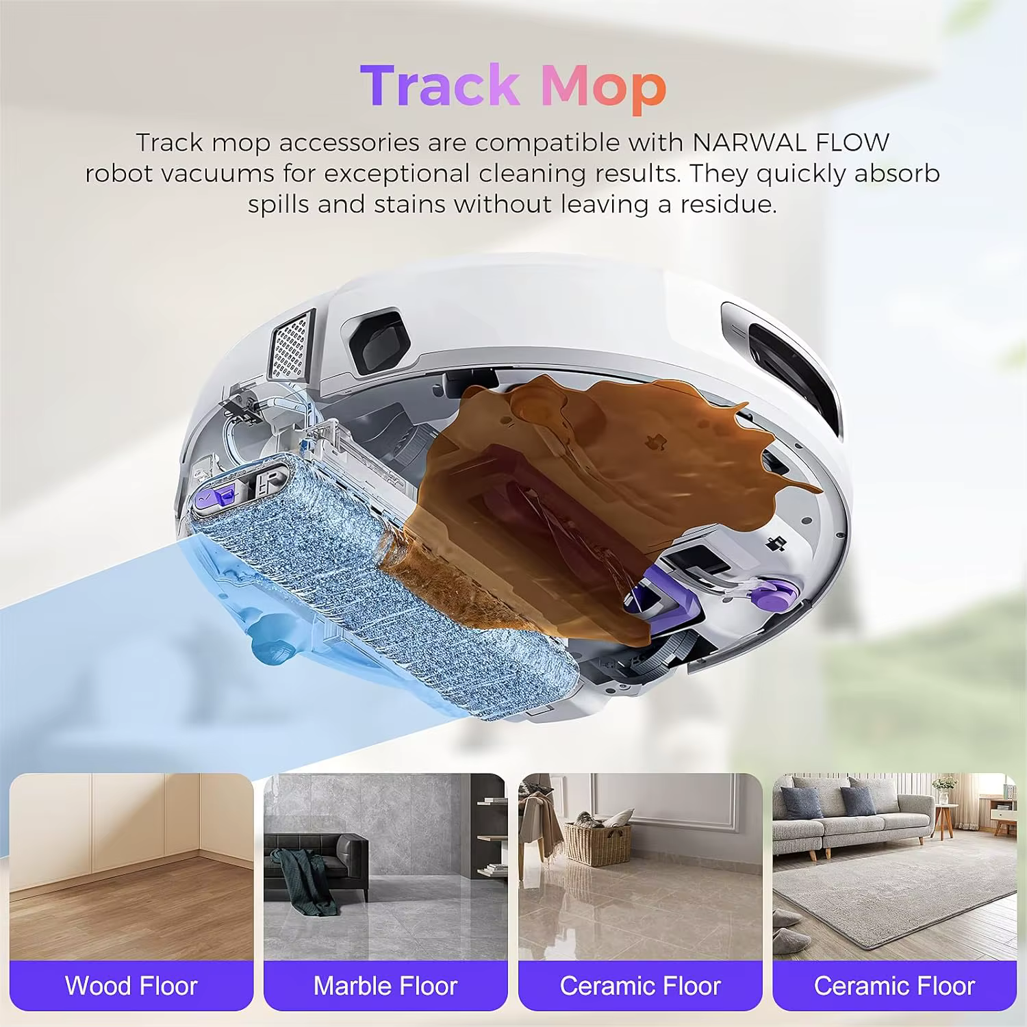 Kit d'accessoires 16 pièces pour robot aspirateur NARWAL FLOW