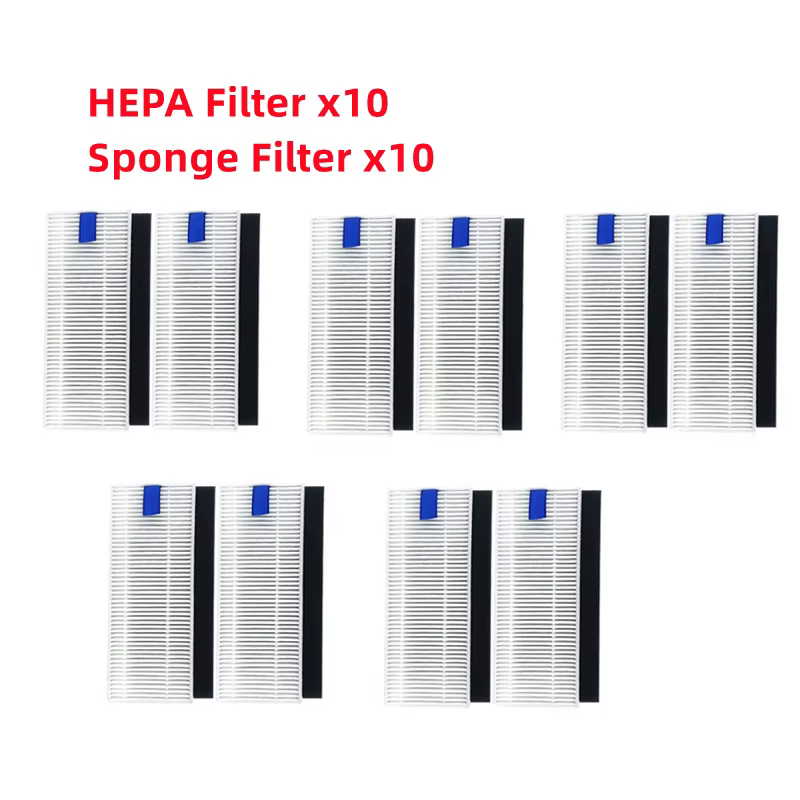 Pré-filtre HEPA pour aspirateur robot Tefal Rowenta Explorer/ x-plorer série 20 40 50 75