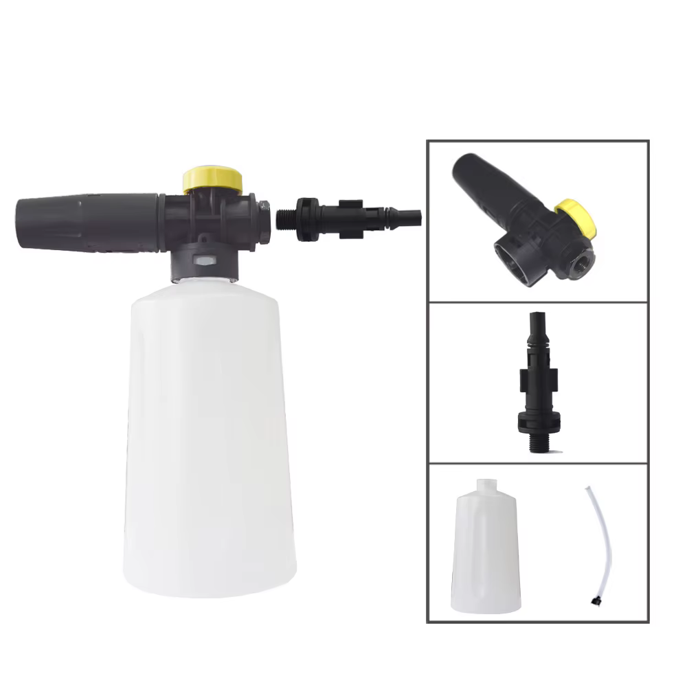 Lance à mousse de neige de 750ML pour Lavor Parkside Sterwin pompier voiture nettoyeurs haute pression générateur