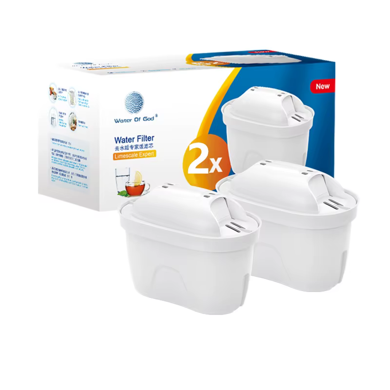 Pour Brita Maxtra 2 pièces/6 pièces cartouche de filtres à eau calcaire impuretés de chlore purifier bouilloire active filtre à eau au charbon