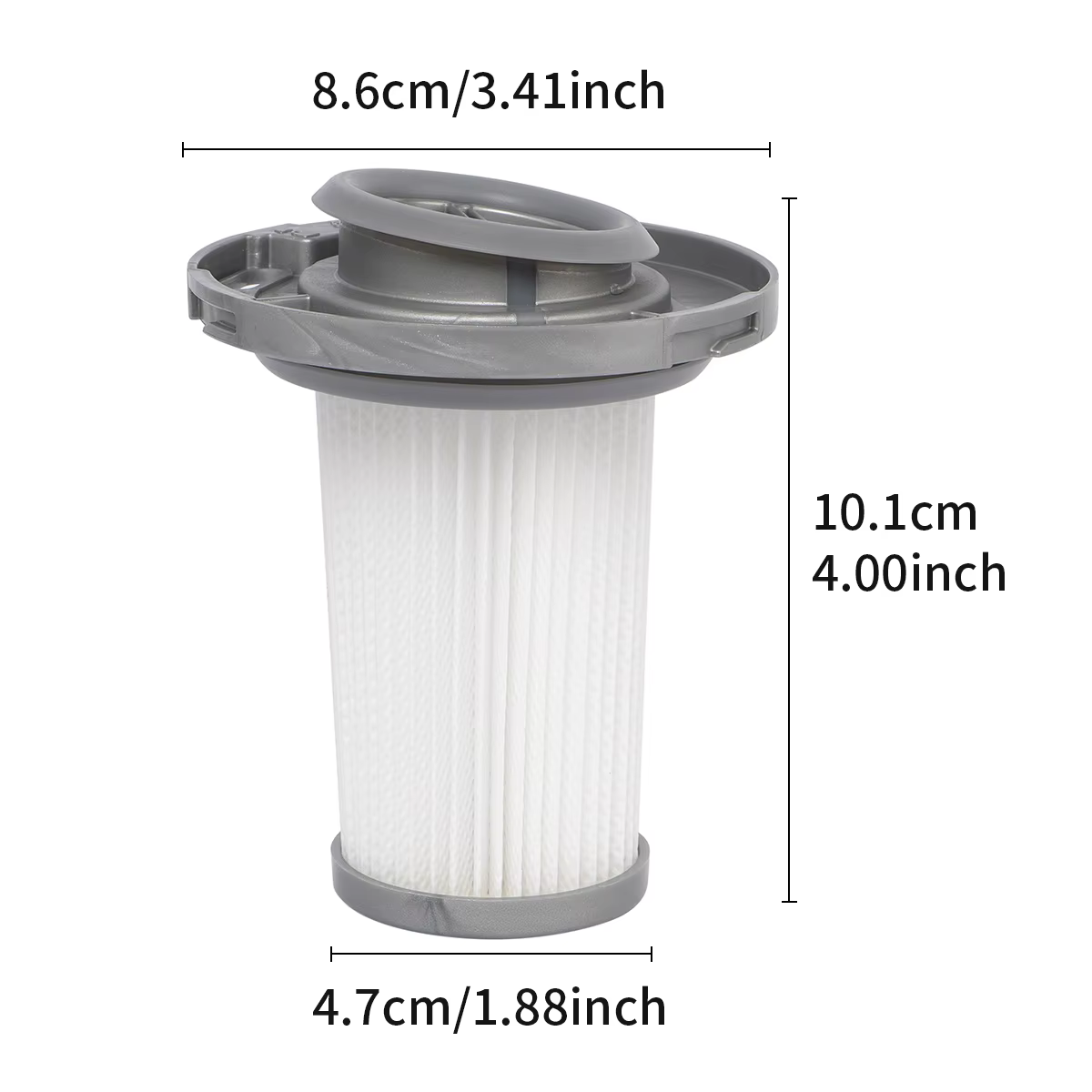 ZR009005 Aspirateur sans fil, compatible avec les modèles Rowenta X-Force Flex 8.60 RH9611, RH9637, RH9638, RH9639. Filtre HEPA de remplacement.