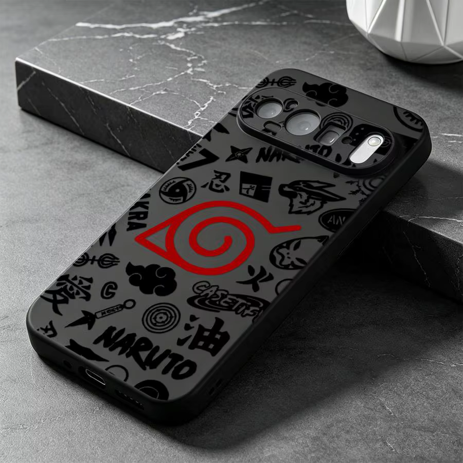 Coque de téléphone avec logo Anime N-arutos pour Google Pixel 10A 9a 7a 6a 8a 6 7 8 Pro 10 9 Pro XL