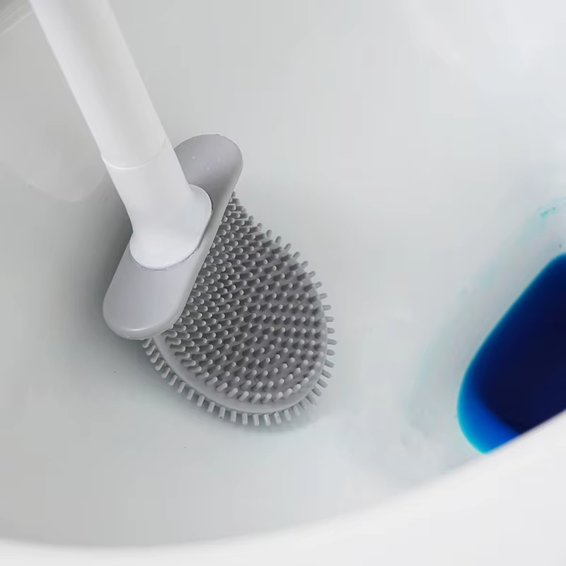 Brosse de toilette souple à poils flexibles