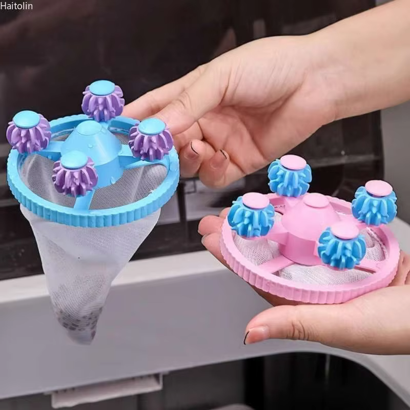Sac filtrant réutilisable pour lave-linge