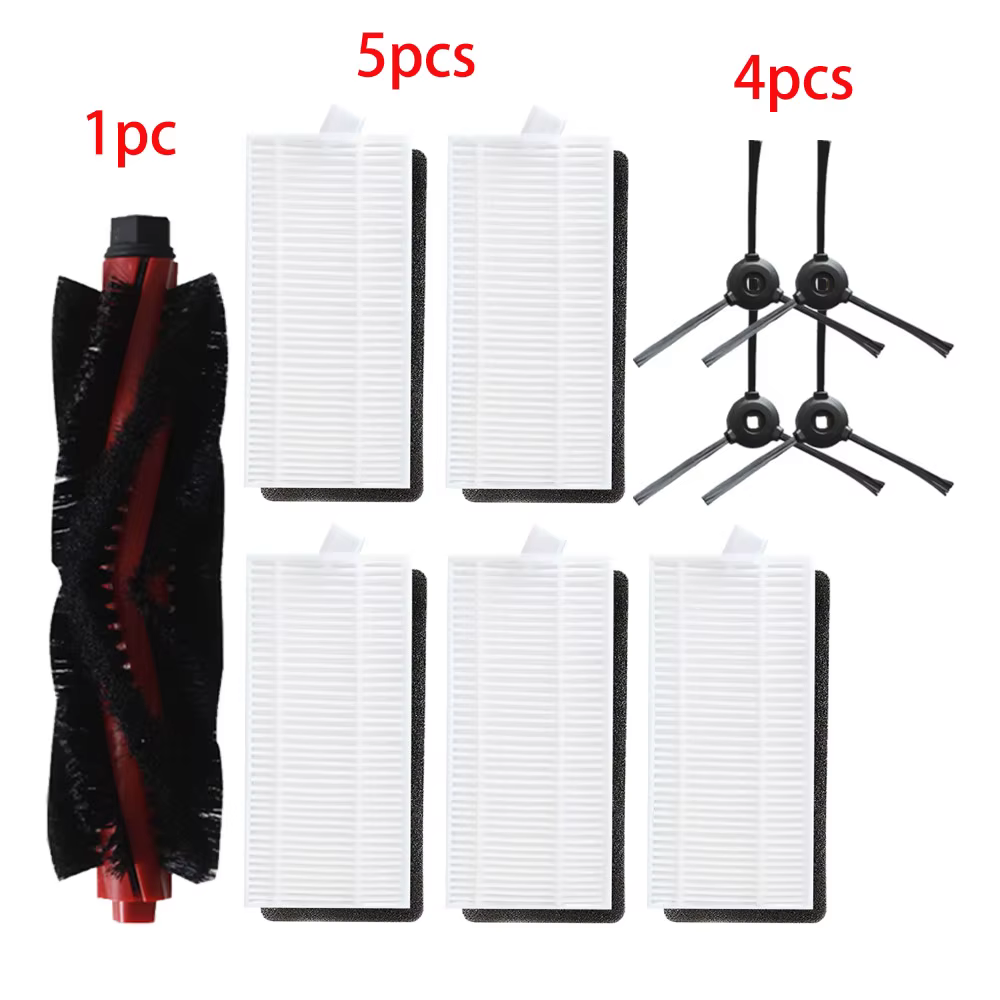 Kit d'accessoires pour aspirateur robot Lefant M200/M201/ M501A/M520/M571/T700/U180, brosse latérale, filtre HEPA, serpillères, pièces détachées 002