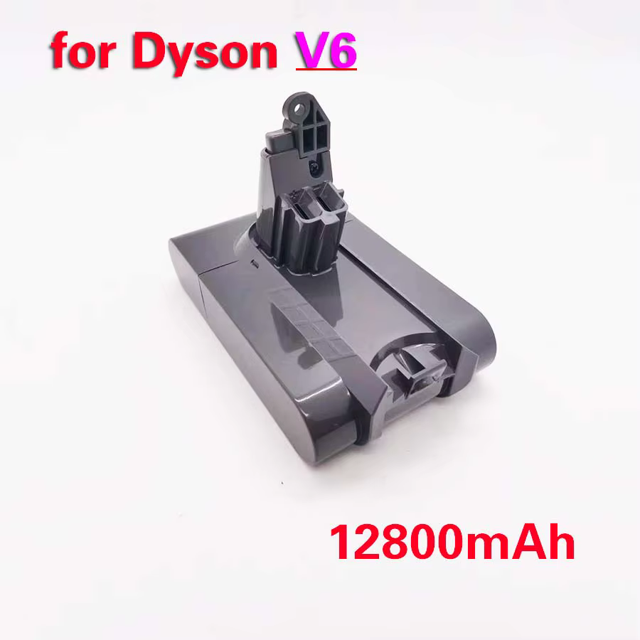 Batterie 12800mAh pour aspirateur Dyson V6, série DC62 SV03 SV09 DC58 21.6V
