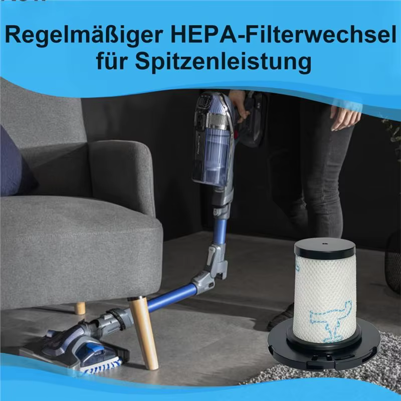 【OFFRE SPÉCIALE】Pack de 4 filtres lavables pour aspirateur Rowenta X-Force Flex 11.60, 12.60 14.60, 15.60 ZR009007 et ZR009008