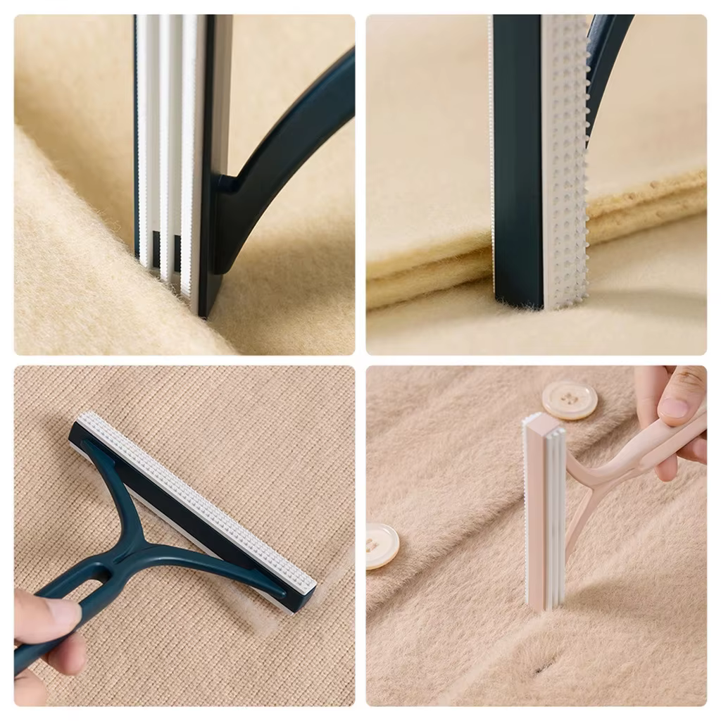 Meubles propres dissolvant de poils d'animaux Double face capteur de peluches maison canapé