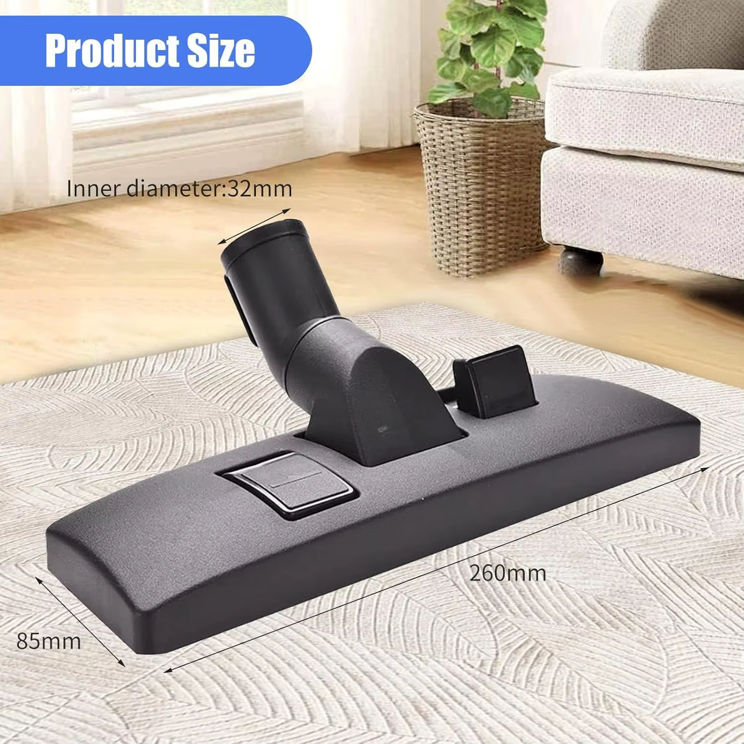 Brosse universelle pour aspirateur 32 mm