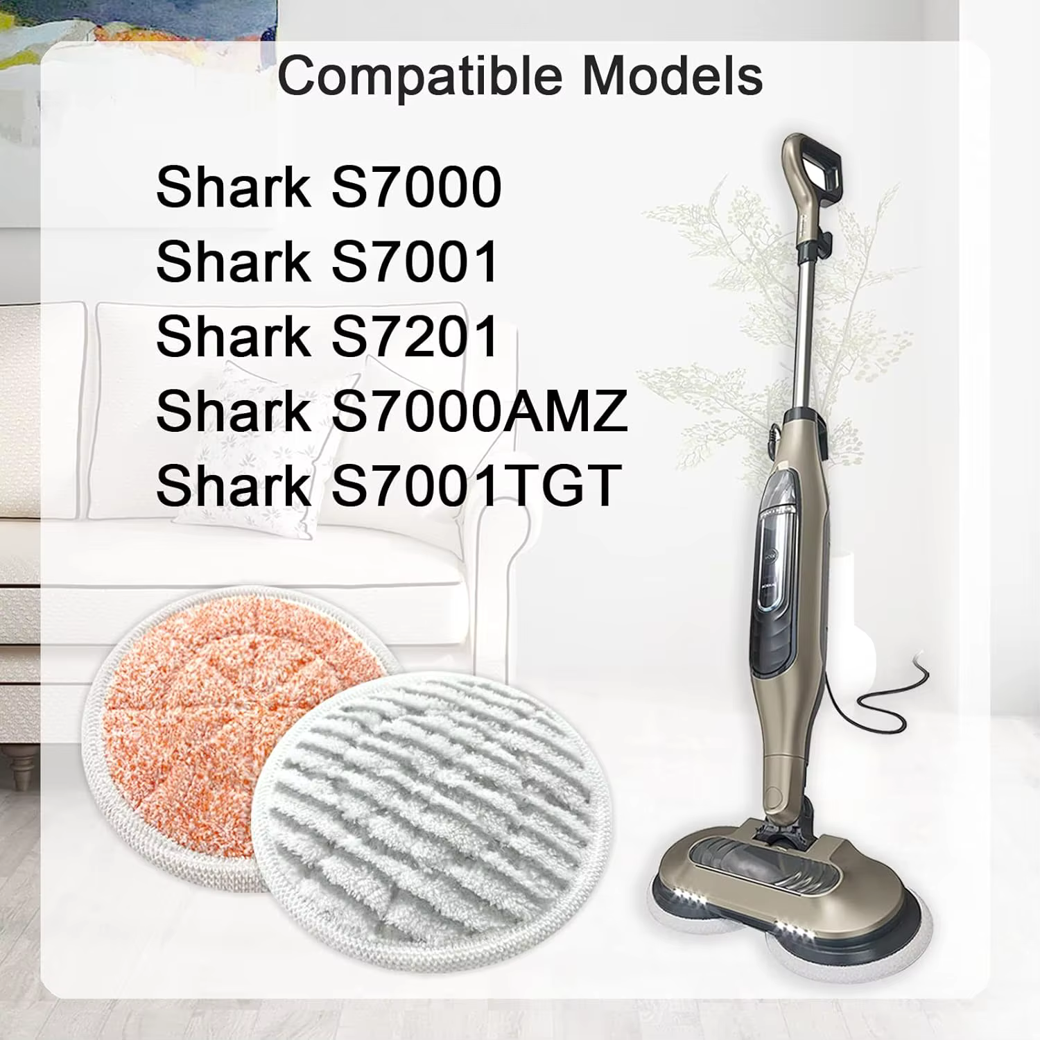 Pièces de rechange pour vadrouille à vapeur Shark S7000 S7001 S7000AMZ S7001TGT S7201 S7001C U6002