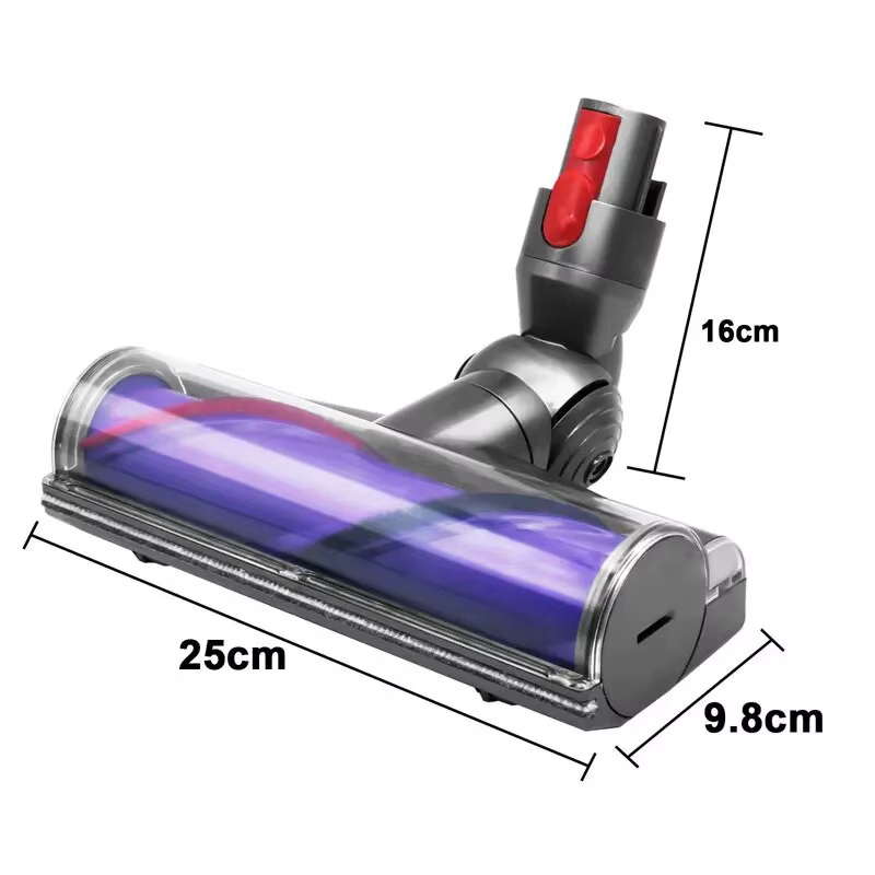 Tête de brosse électrique à entraînement direct pour aspirateur Dyson V8 V10 V11 V15 V7