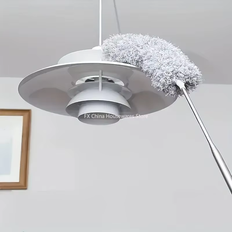 Balai à poussière en plumes de poulet extensible de 2