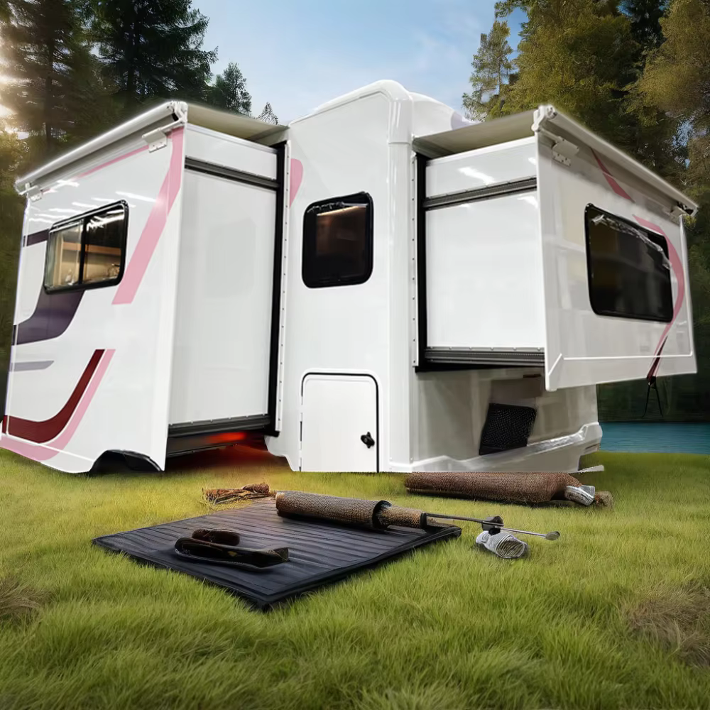 Awnlux Power Roof RV Slide-out Box : Accessoires extérieurs pour caravanes et auvents de toit pour baldaquins coulissants