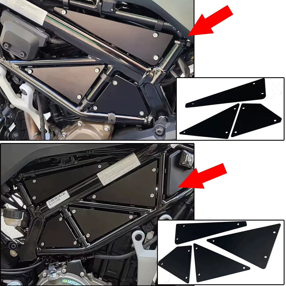 Protection de cadre de moto, garniture de couverture latérale, Husqvarna 401, Svartpilen 401, Svartpilen 250 Vitpilen 401, 2020-2023, 2021