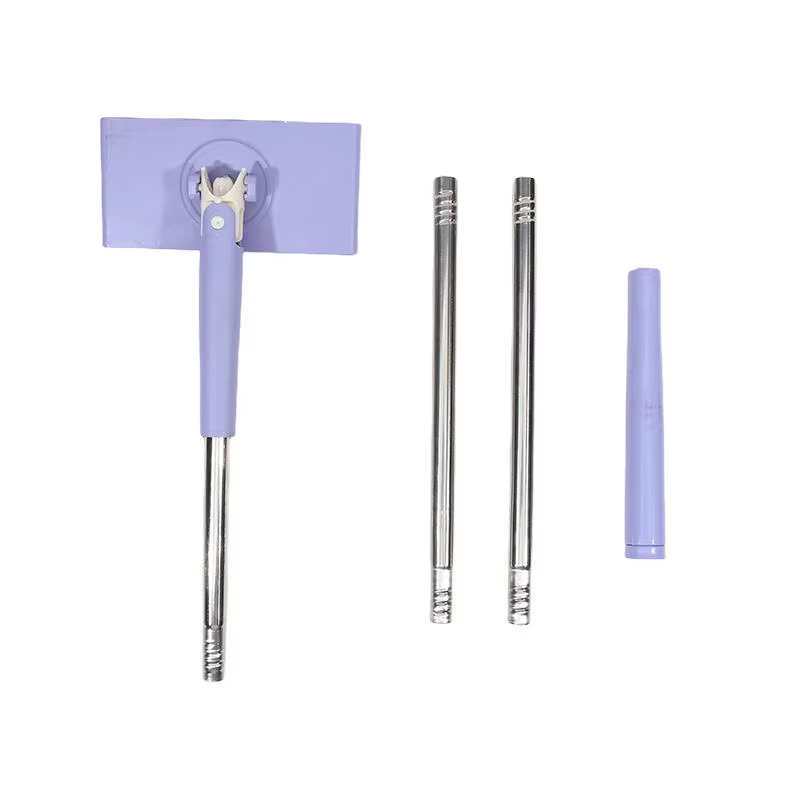 Serpillère de nettoyage mains libres pour sol/fenêtre 360 ° Mini serpillière rotative pour lingettes humides