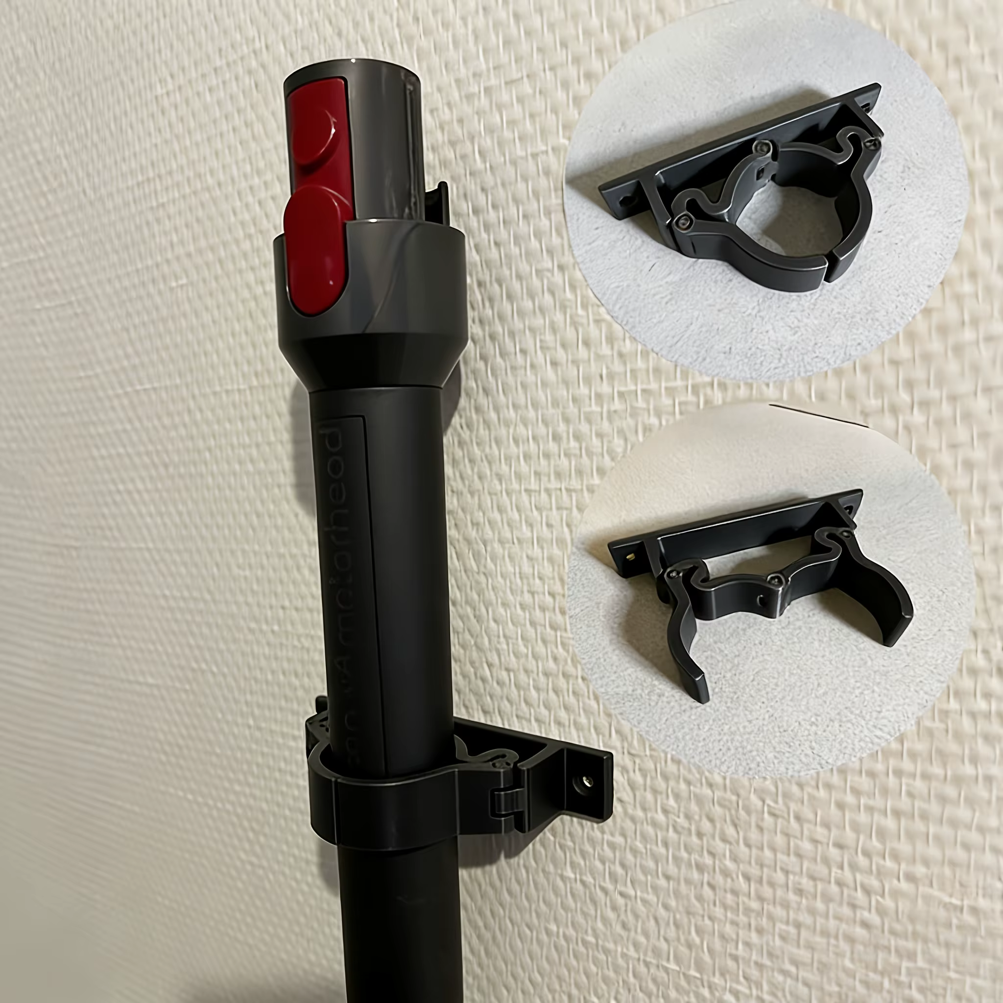 Support mural pour aspirateur avec trous de 5