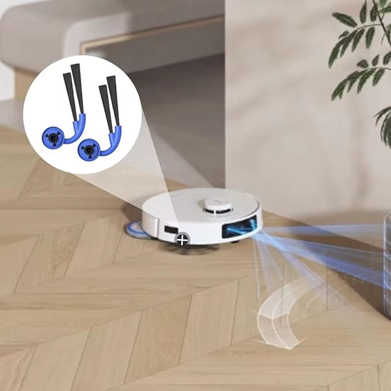 Accessoires de brosse latérale d'origine pour Ecovacs Deebot X12 OMNICYCLONE/ X9 Pro Omni/ T90 Pro