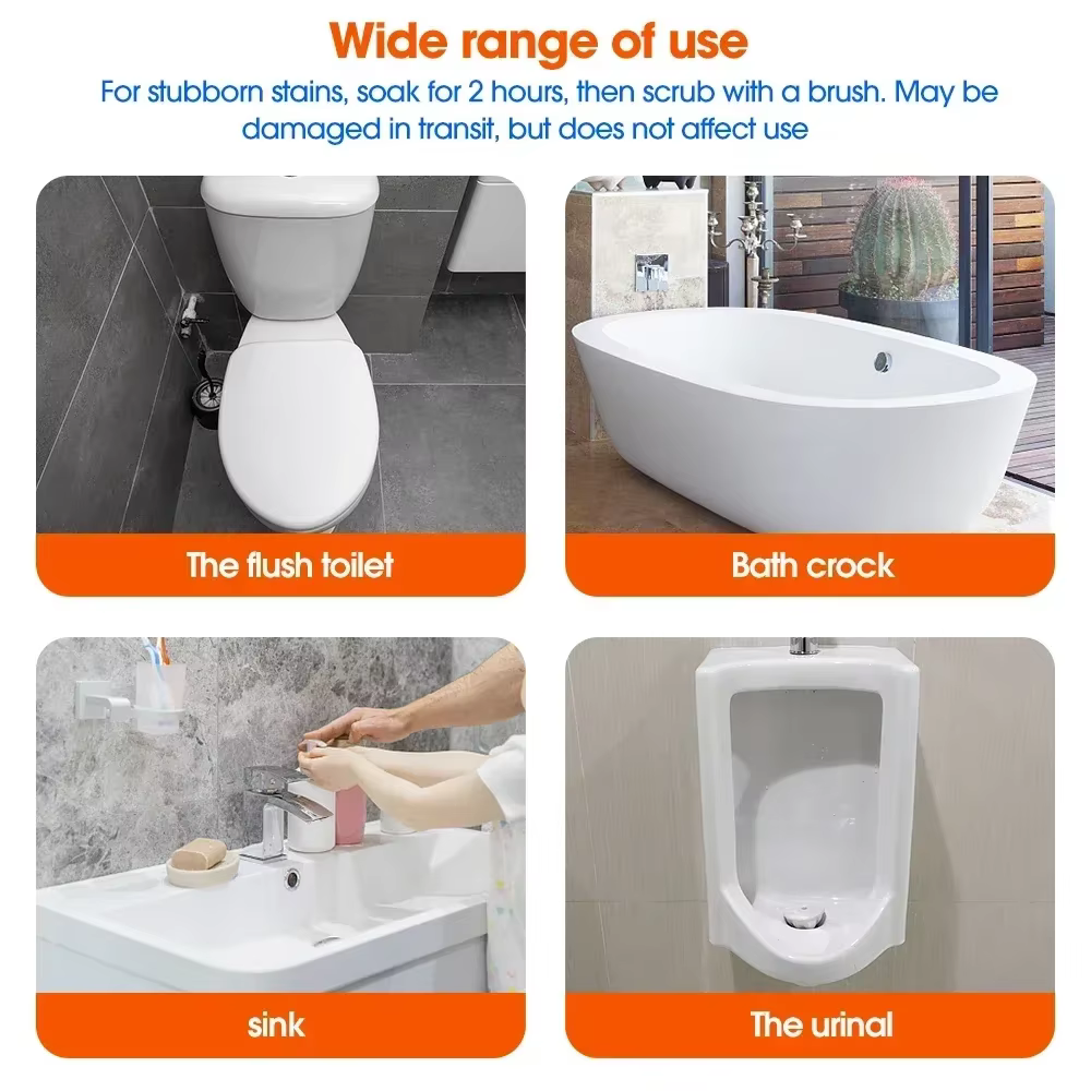 Comprimé effervescent pour le nettoyage des toilettes