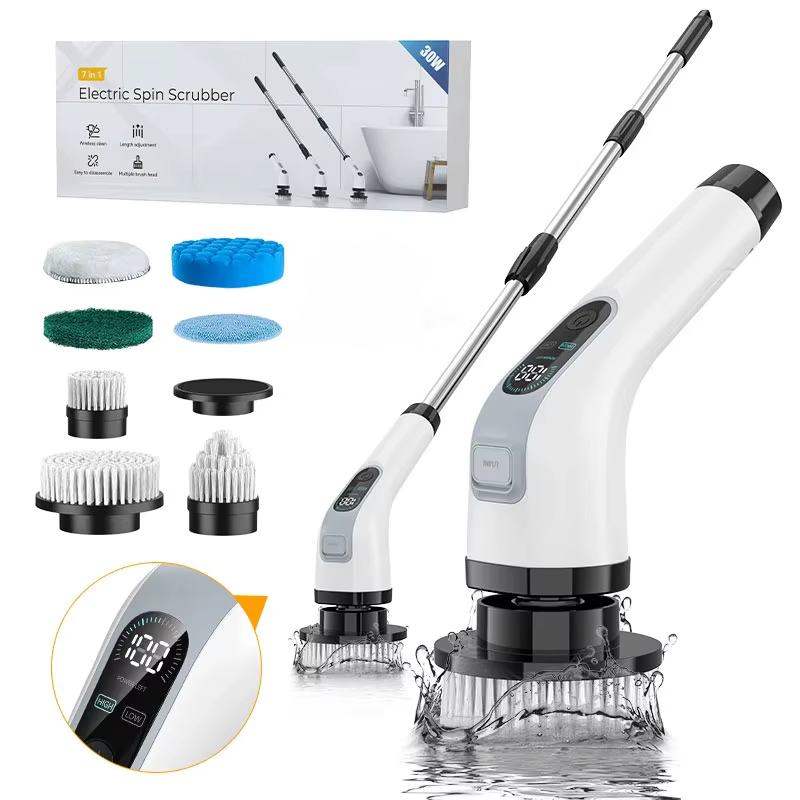 Brosse de nettoyage électrique sans fil 7 en 1