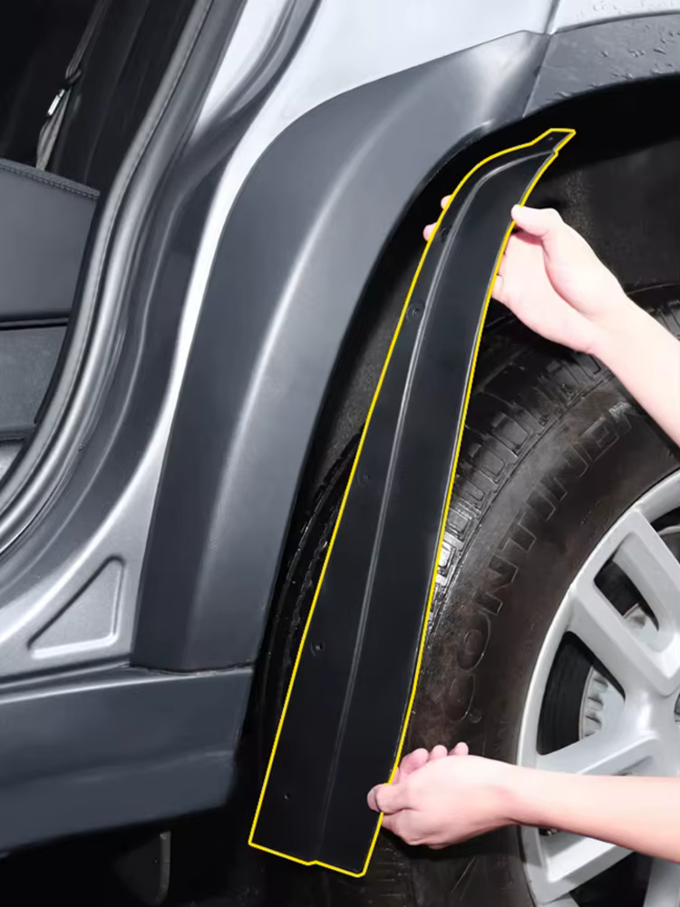 Garde-boue de roue arrière pour Land Rover Defender 2020, apparence de voiture, accessoires décoratifs, boue, 2025-110, 2 pièces