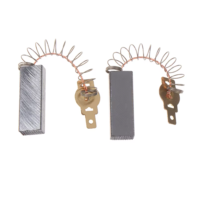 Brosses en carbone pour collecteur de poussière