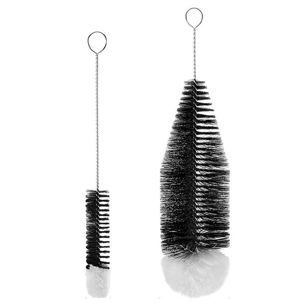 Brosse de nettoyage pour bouteilles SodaStream avec manche en bois de hêtre