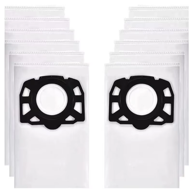 Sacs à poussière pour aspirateurs robots Karcher WD4 WD5 WD6 MV4 MV5 MV6, sacs à poussière jetables, sacs filtrants non tissés, accessoires