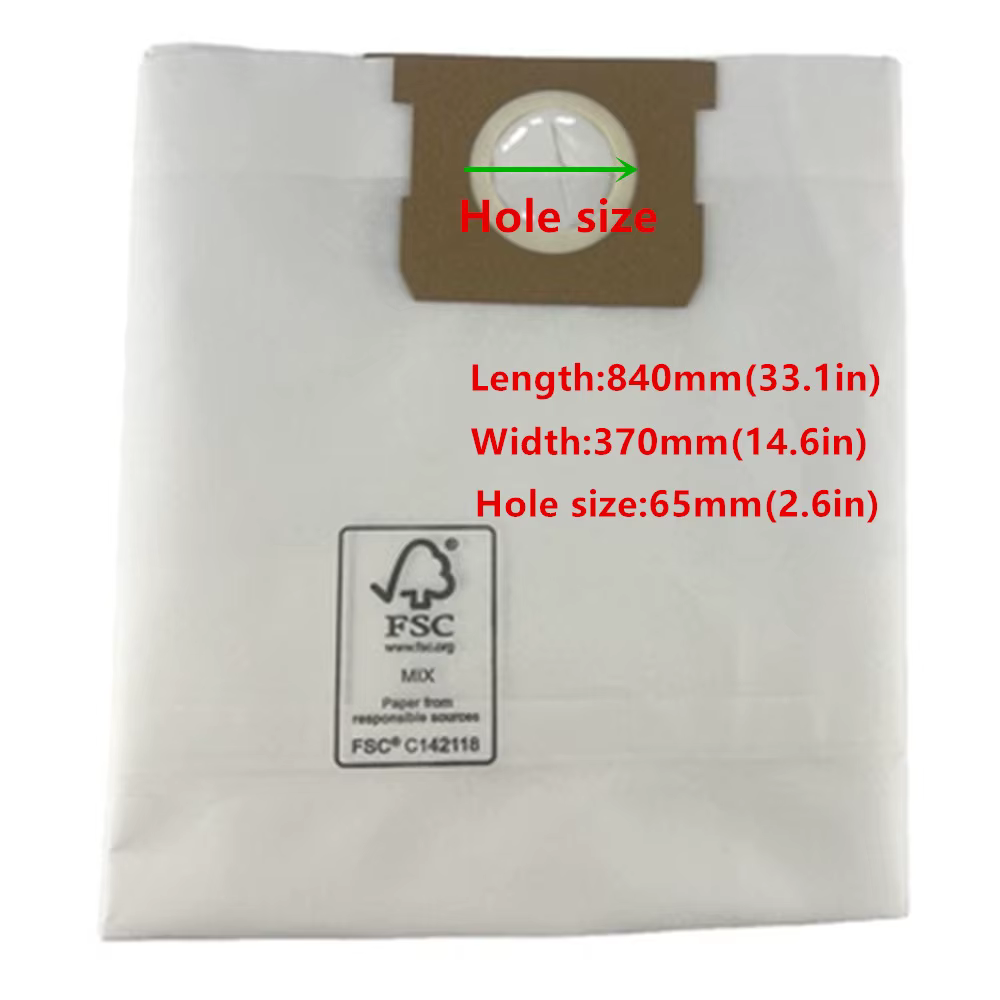 Lot de 6 sacs filtres HEPA en papier pour aspirateur