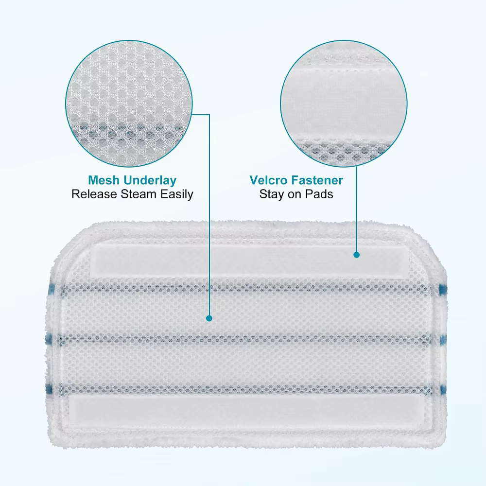 Tampons de nettoyage pour vadrouille à vapeur Black & Decker