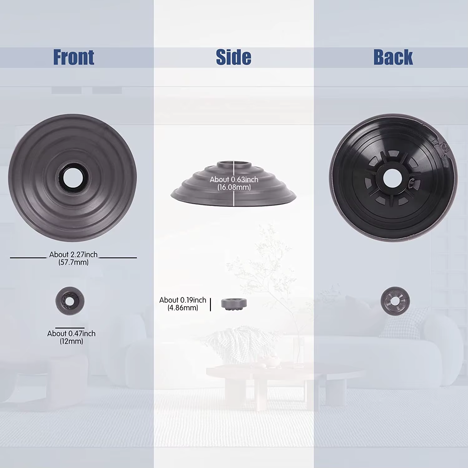 Roues à billes en V de tête de nettoyage à entraînement Direct pour aspirateur Dyson V6 V7 V8 V10 V11 V12 DC58 DC59 DC62 DC74 35W 50W
